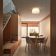 Flos Bellhop Glass C2 Ceiling Light — lifestyle, dining room, ph. Mariela Apollonio