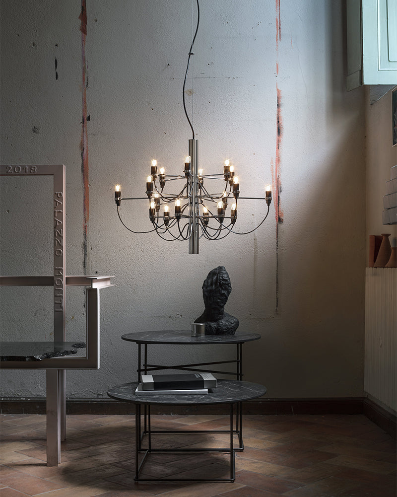 Flos 209 18 Chrome Clear - Photography Santi Caleca Palazzo - Lifestyle setting