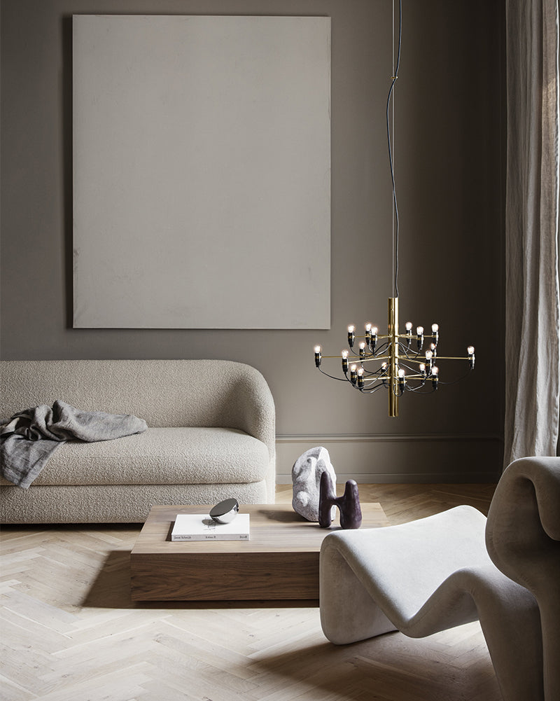 Flos 209 18 Brass Frosted - Photography Heidi Lerkenfeldt - Lifestyle setting 2