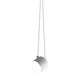 Flos Aim Small Suspension Light in White — packshot