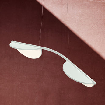 Flos Almendra S Arc2 Short Suspension Light Off White - Outlet