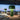 Flos Bellhop LED Table Light in Glossy Green — lifestyle, terrace