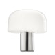 Flos Bellhop Glass T Table Light in Bright Aluminium — packshot
