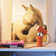 Flos Bilboquet Table Light in Tomato — lifestyle