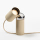 Flos Bilboquet Table Light in Linen — studio, detail