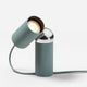 Flos Bilboquet Table Light in Sage — studio, detail