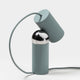 Flos Bilboquet Table Light in Sage — studio, detail