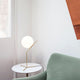 Flos IC T1 High Table Light in Brass — lifestyle