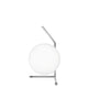 Flos IC T1 Low Table Light in Chrome — packshot