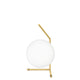 Flos IC T1 Low Table Light in Brass — packshot