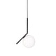 Flos IC S1 Pendant Light in Black — packshot