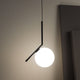 Flos IC S1 Pendant Light in Black — lifestyle