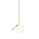 Flos IC S1 Pendant Light in Brass — packshot