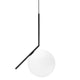 Flos IC S2 Pendant Light in Black — packshot