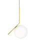 Flos IC S2 Pendant Light in Brass — packshot