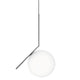 Flos IC S2 Pendant Light in Chrome — packshot