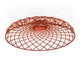 Flos Skynest Ceiling Light in Brick Red — packshot