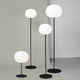 Flos Glo-Ball F Floor Lamp and Table Lamp in Matt Black — studio