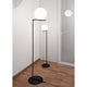 Flos IC F1 and F2 Floor Lamp in Black — lifestyle