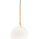 Flos IC S2 10 Anniversary Pendant Light – side profile