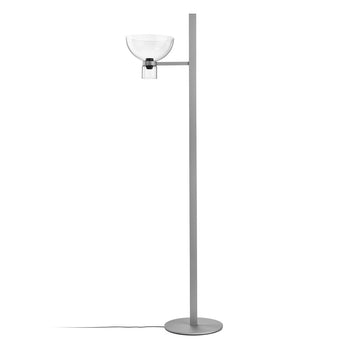 Flos Nocturne Floor Lamp Bowl in Silver — packshot