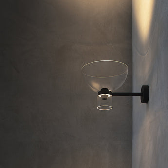 Flos Nocturne Wall Light Bowl — lifestyle, interior, ph. Santi Caleca