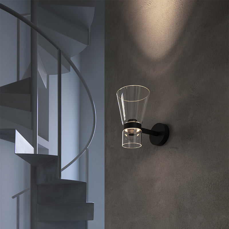 Flos Nocturne Wall Light Cone — lifestyle, interior, ph. Santi Caleca
