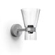 Flos Nocturne Wall Light Cone in Silver — packshot