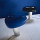 Flos Snoopy Table Lamp in Blue — studio, ph. Alecio Ferrari