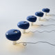 Flos Snoopy Table Lamp in Blue — studio, ph. Alecio Ferrari