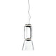 Flos Noctambule Suspension 1 Low Cylinder Cone in Black — packshot