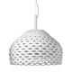 Flos Tatou S2 Pendant Light in White — packshot