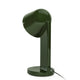 Flos Céramique Down Table Light in Moss Green — studio, detail rear side view