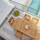 Skagerak Ballare Outdoor Dining Table — Fritz Hansen Summertime lifestyle with Lisbeth Fuglsang 1
