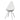 Fritz Hansen 3110 Drop Chair Plastic in White with Chrome base — packshot