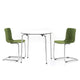 Vitra HAL RE Cantilever Chair in Ivy — studio, with Vitra table