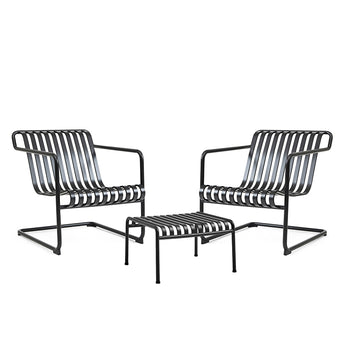 HAY Palissade Cantilever Outdoor Lounge Chair Bundle