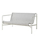 HAY Palissade Cord Lounge Sofa in Sky Grey — handwoven recycled polyester cord on powder-coated steel frame