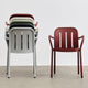 HAY Deville Outdoor Dining Armchair — group, all colours