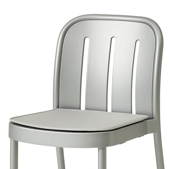 HAY Deville Chair & Armchair Seat Pad in Silver Grey — studio