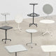 HAY Deville Outdoor Tilt-Top Dining Table — group, all colours