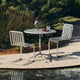 HAY Palissade Cantilever Chair in Hot Galvanised Steel — lifestyle
