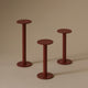HAY Host Portable Table Lamp 220 and 300 in Iron Red — studio