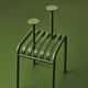 HAY Host Portable Table Lamp 220 and 300 in Olive — lifestyle, with Palissade Stool