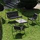 HAY Palissade Cord Collection in Anthracite — outdoor lifestyle overview