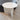 Hay Slit Round Coffee Table Metal White - Ex-Display