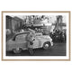 Innes Heritage Donald Innes At Work 1950 A2 Framed Art Print in Oak frame — packshot