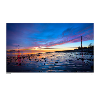 Humber Bridge 049 Art Print