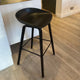 HAY About A Stool AAS 32 in Black Lacquered Oak — on display, showroom