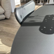 Fritz Hansen B611 superellipse dining table in black fenix laminate